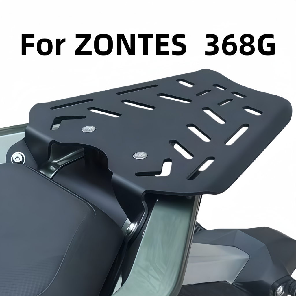 สําหรับ ZONTES 368G - ชั้นวางท้ายรถมอเตอร์ไซค์ Mono Rack Box Rack, กระเป๋าเดินทางด้านหลัง Carrier Ta