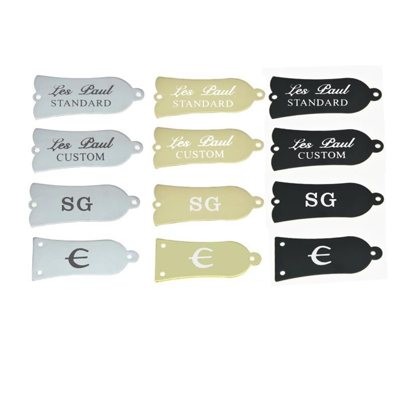 Truss Rod Cover Plate สําหรับกีตาร์ไฟฟ้า Gibson Les Paul Standard/Costom 2 หลุม