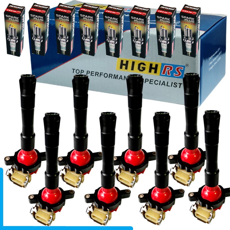 BMW E31 E36 E38 E39 E46 E52 E53 M52 M54 M62 IGNITION COIL L6 V8 V12 M3 M5 X5 Z3 Z8 2.5L 2.8L 3.0L 3.