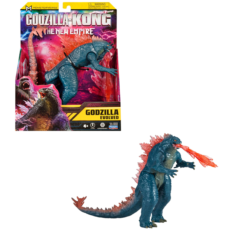 Godzilla x 6 "Godzilla Evolved (พร้อมรังสีความร้อน), ตุ๊กตาบานพับ, 15 ซม., Godzilla Evolved, เหมาะสํ