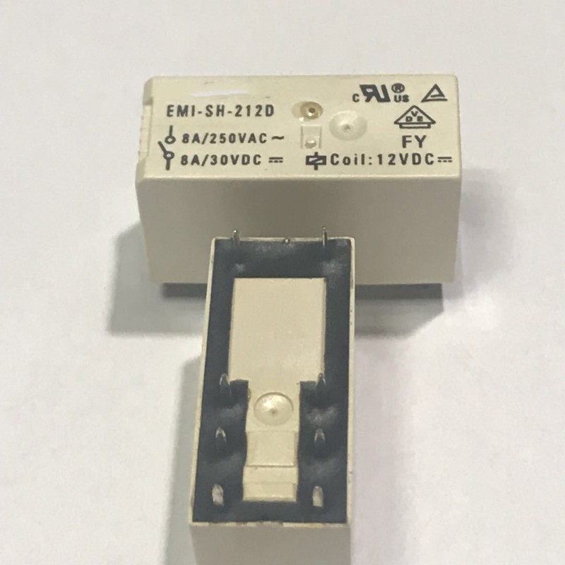 รีเลย์ EMI-SH-212D 224D 248D 8 Pins 8A