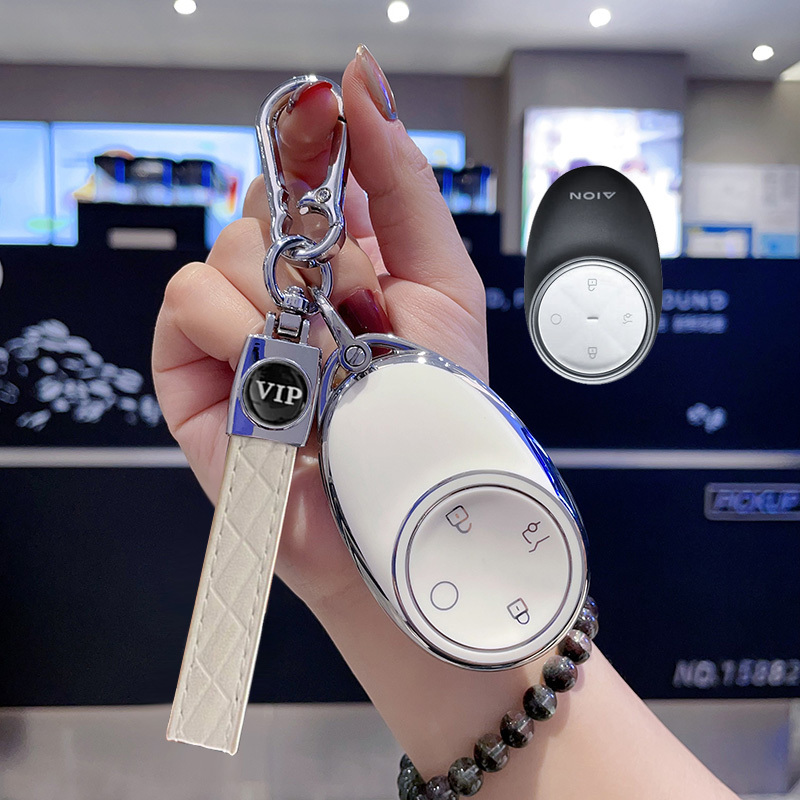 (พร้อมส่ง) เคสกุญแจเหมาะสำหรับ AION UT V พวงกุญแจ เคสป้องกันรอยกุญแจ Aion UT V Aion Splus RT