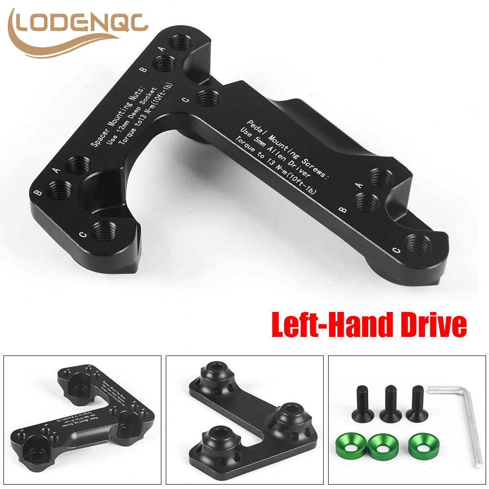 รถมือซ้ายไดรฟ์คันเร่ง Spacer สําหรับ Honda Civic 2012-2018 สําหรับ 2014-2018 Fit Relocation Pedal Br