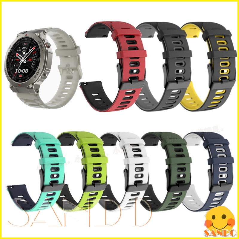 สาย Black Shark GS3 Ultra สายซิลิโคนอ่อนนุ่ม Black Shark GS3 Sport smartwatch เปลี่ยนสายรัดข้อมืออุป