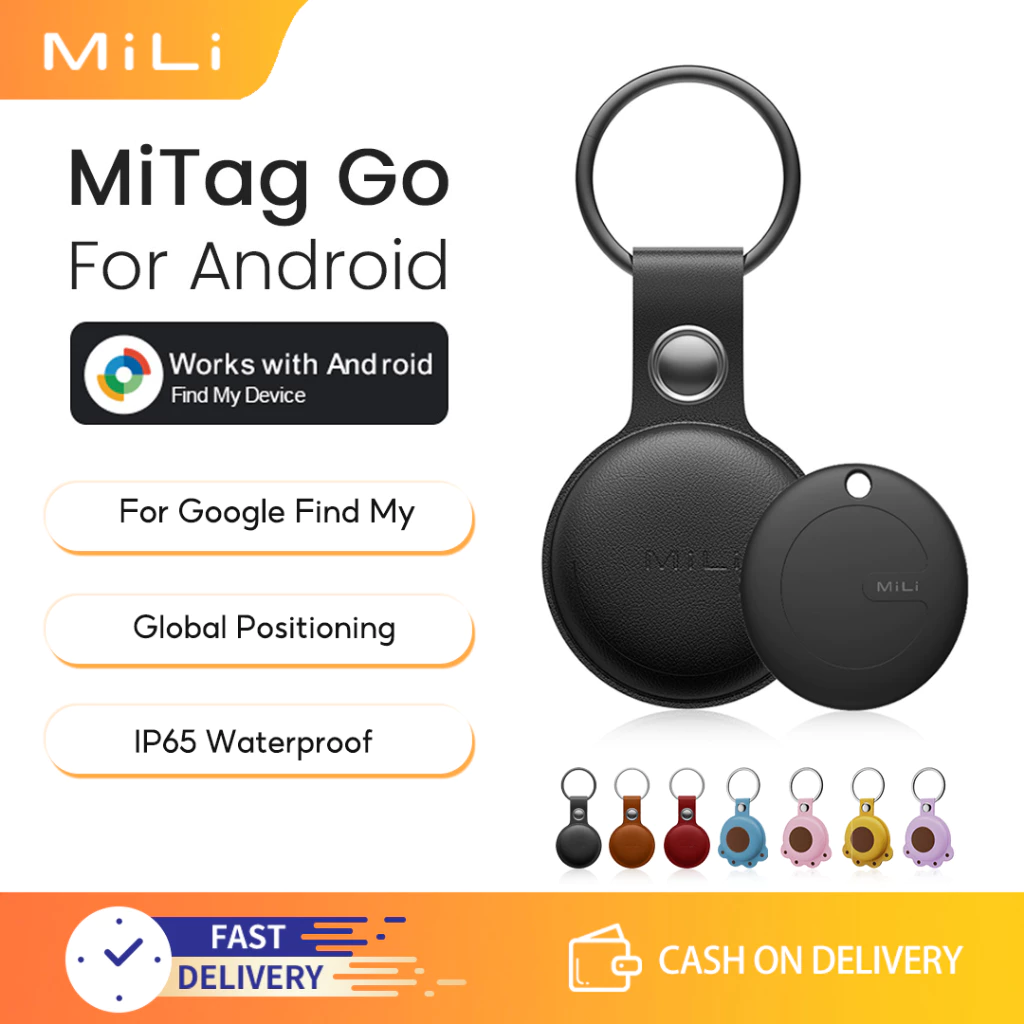 MiLi MiTag Tracker อุปกรณ์สําหรับ Google ค้นหาการติดตามของฉัน Locator อุปกรณ์ป้องกันการสูญหาย Smart Finder สําหรับระบบ Android