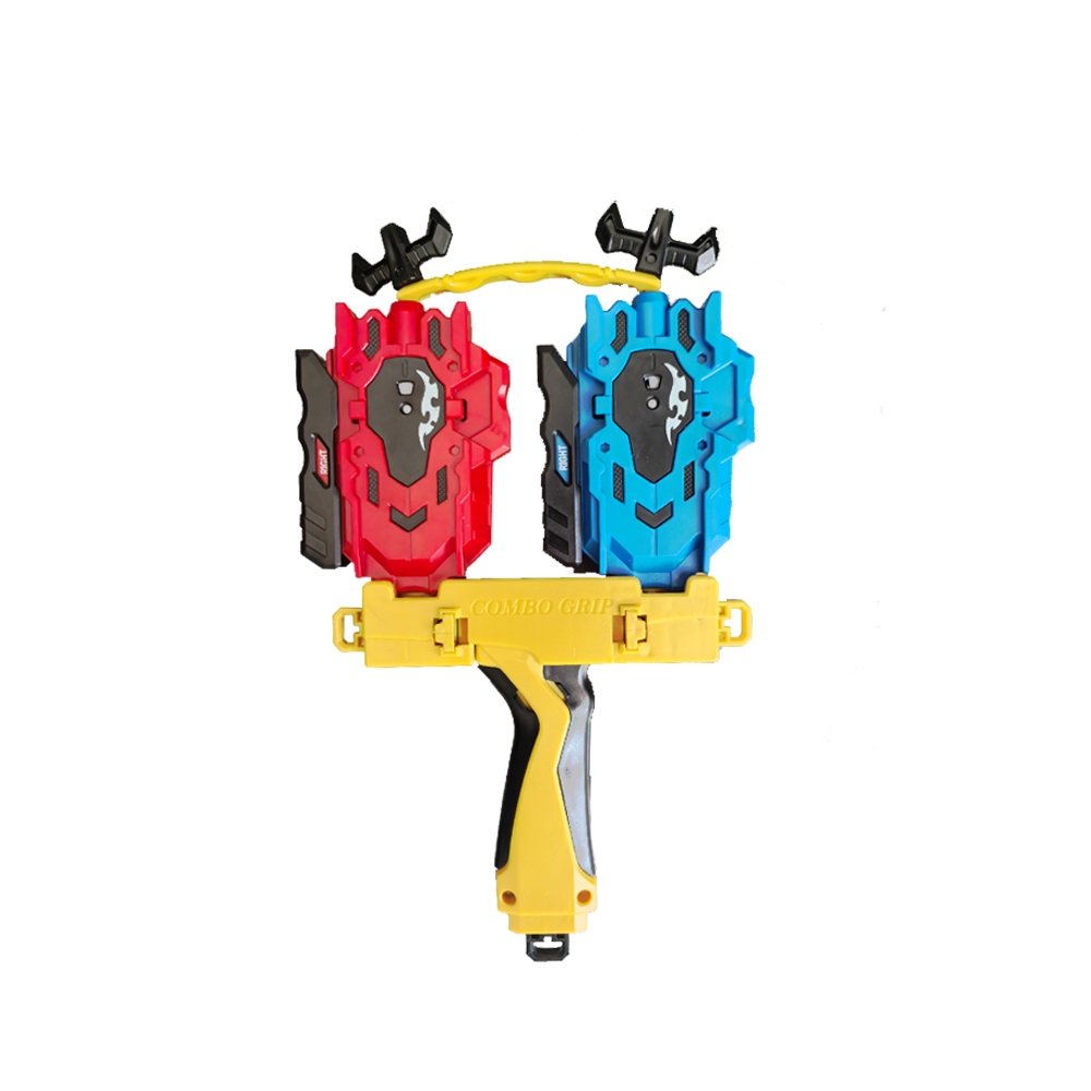 Gyros Burst Double Launcher Handle Go Combo Grip Handle Launcher ของเล่นเด็กผู้ชาย
