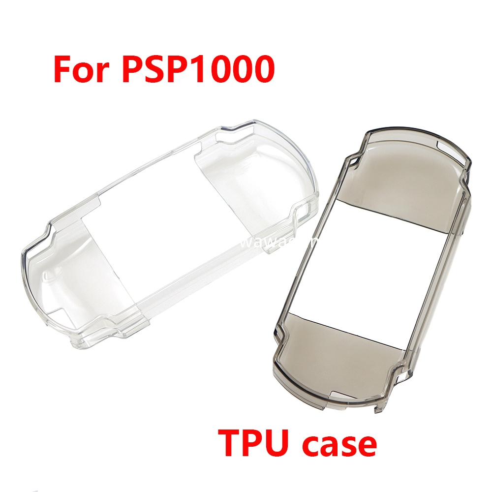 1 PC TPU เคสป้องกันสําหรับ PSP1000 เคสซิลิโคนโปร่งใส Soft Crystal Shell สําหรับ psp1000 เคสป้องกัน