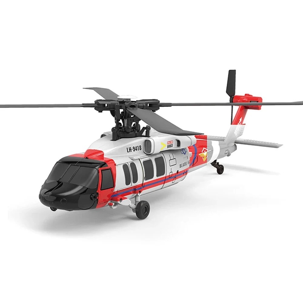 KOShobby U9901 Black Hawk RC เฮลิคอปเตอร์ 6CH โมเดลจําลองเครื่องบินพร้อมตําแหน่งการไหลของแสง