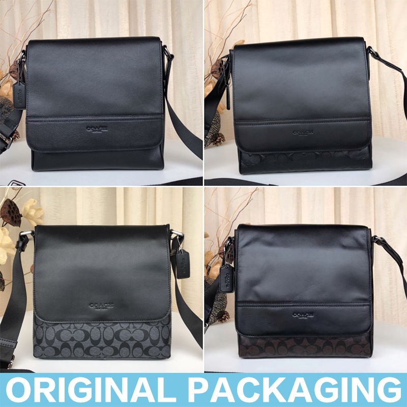 ผู้ชายกระเป๋าใหม่สลิงกระเป๋าหนังเต็ม ผู้สื่อสาร กระเป๋า 71765 68015 73340