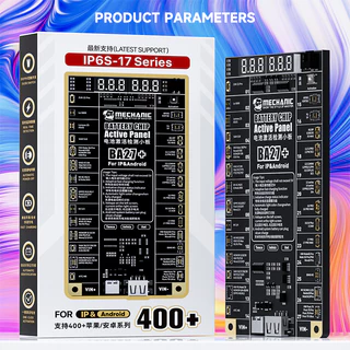 MECHANIC BA27+ การตรวจจับแผงที่ใช้งานแบตเตอรี่แรงดันไฟฟ้าปัจจุบันสําหรับ iP 6s-17 400+ Android รุ่น Fast Charge Activation เครื่องมือ