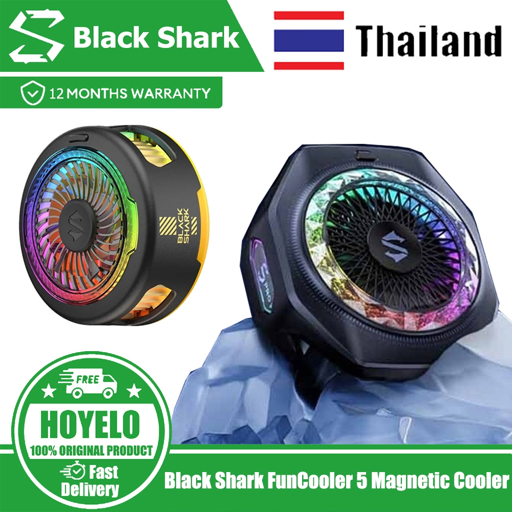 Blac k Shar k FunCooler 5 BR50 20W Magnetic Cooler Game สตรีมสดเฉพาะคูลเลอร์