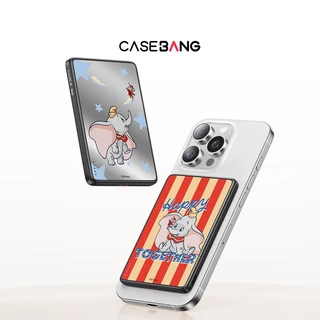 [CCC&มอก]CASEBANG พาวเวอร์แบงค์แม่เหล็กแบบพกพา 5000mAh ชุดแบตเตอรี่แม่เหล็กบางเฉียบสําหรับ iPhone