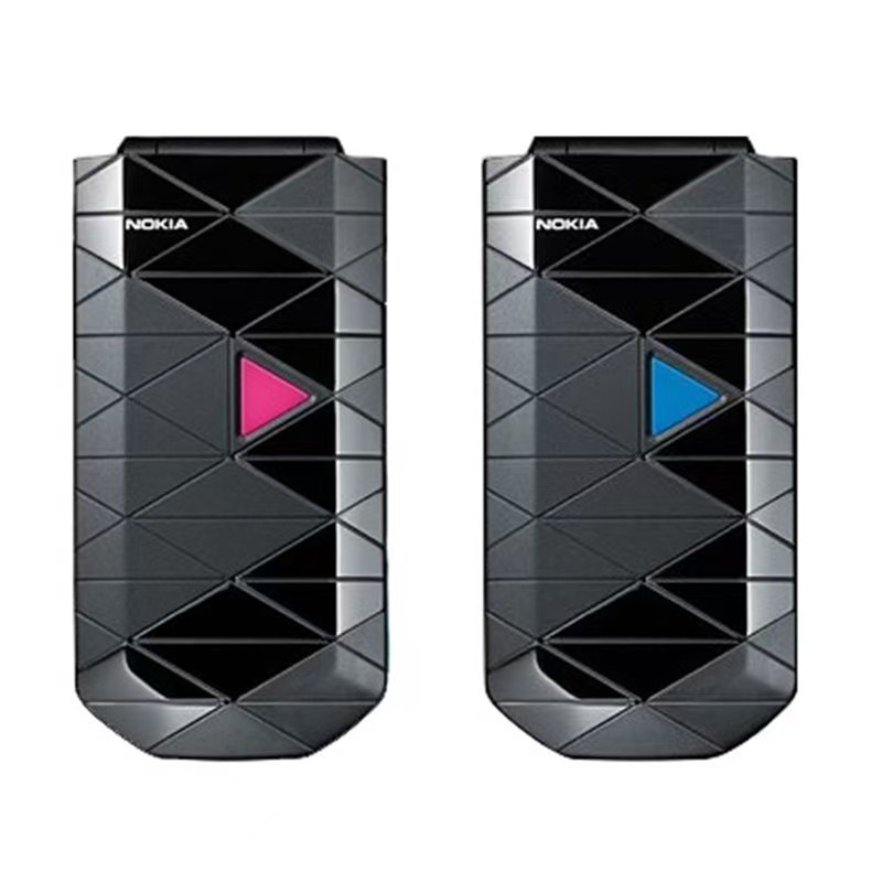 โทรศัพท์ปุ่มอัจฉริยะ Nokia 7070 2G พลิกไม่มี