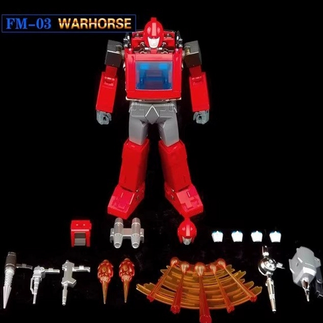 2026 ใหม่ Transformed Fanstoys FT FM03 รถสีแดง Warrior ของเล่นเด็กในสต็อก !