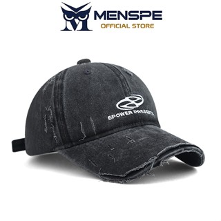 MENSPE หมวกเบสบอลสไตล์เรโทรสำหรับผู้ชายและผู้หญิง สำหรับฤดูร…