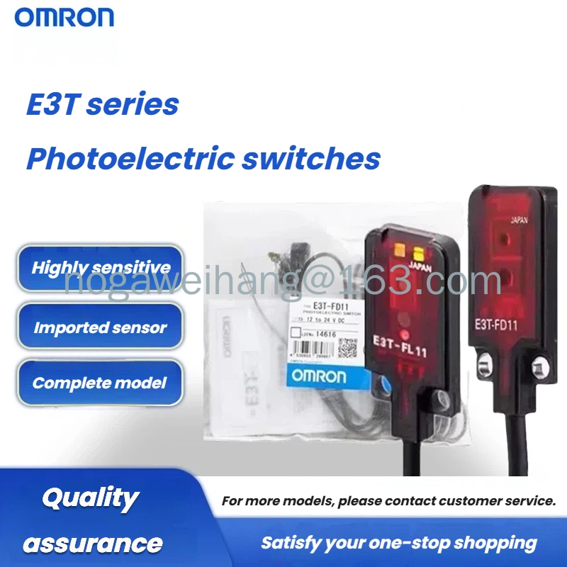 Omron โฟโตอิเล็กทริคสวิตช์ E3T-ST12 ST112 ST21 FD11 ST13 SL21 SL11 E3T-FD11/FD11M/FD12/FD12M/FD13/FD