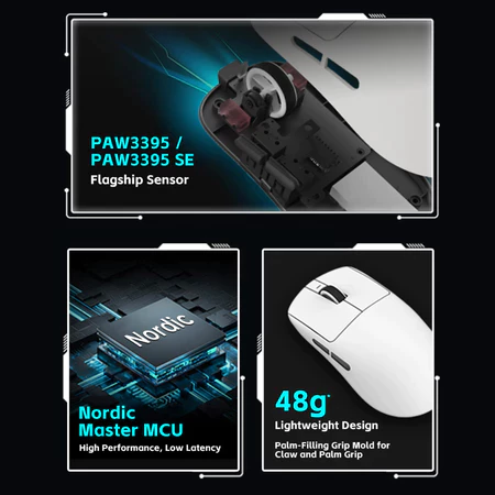 ATK GEAR Vxe dragonfly R1 PAW3395 เมาส์ไร้สาย thumbnail 6