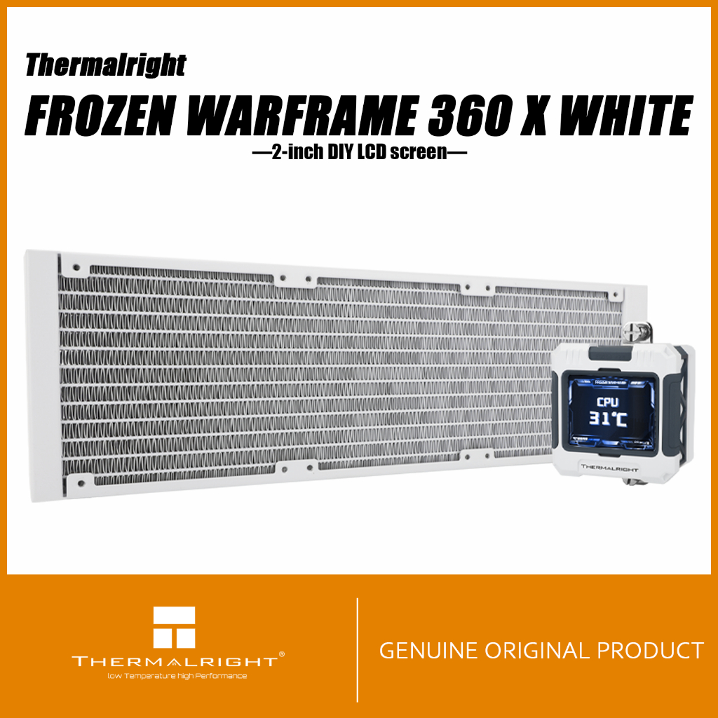 Thermalright FROZEN WARFRAME 360 X WHITE AIO CPU LIQUID COOLER FW360 X WHITE