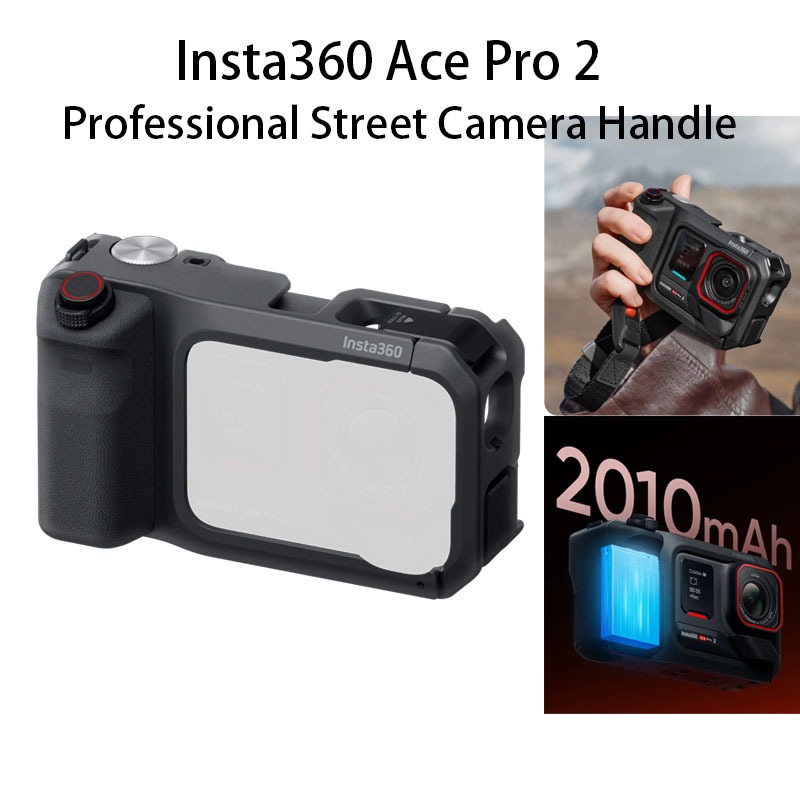 【Original New】insta360 ace pro 2 explorer kit battery grip  2010mAh  insta360 ace pro 2 accessories