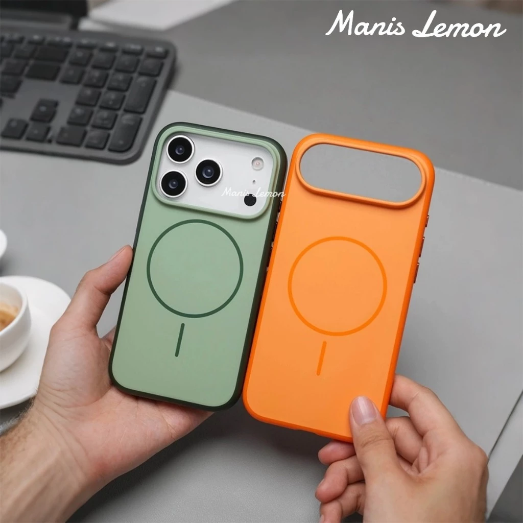 Manis Lemon เคส Magnetic Silicone iPhone 13-17 Pro Max Plus Air thumbnail 9