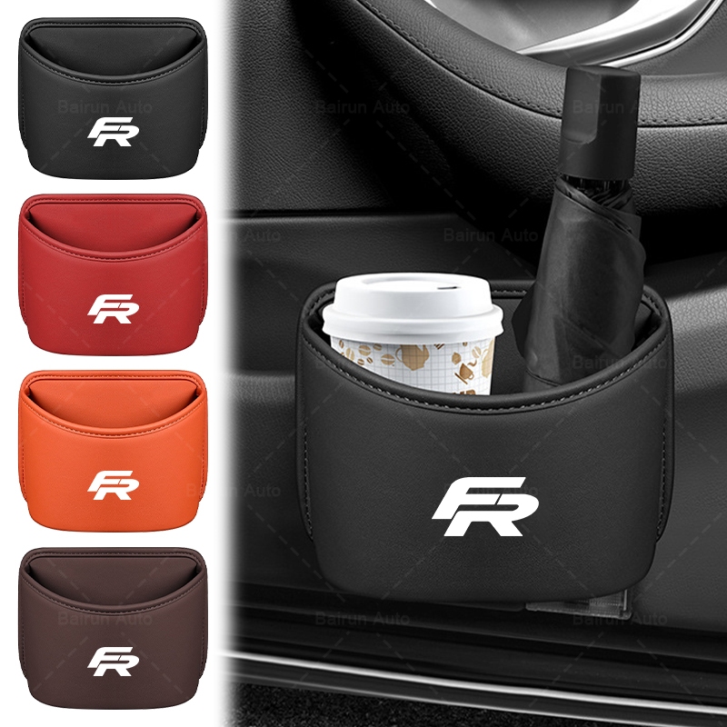 1/2pcs โลโก้รถขยะจัดระเบียบกระเป๋า Leak-proof Car Supplies กระเป๋าสําหรับ FR Cupra Ibiza Altea Exeo 