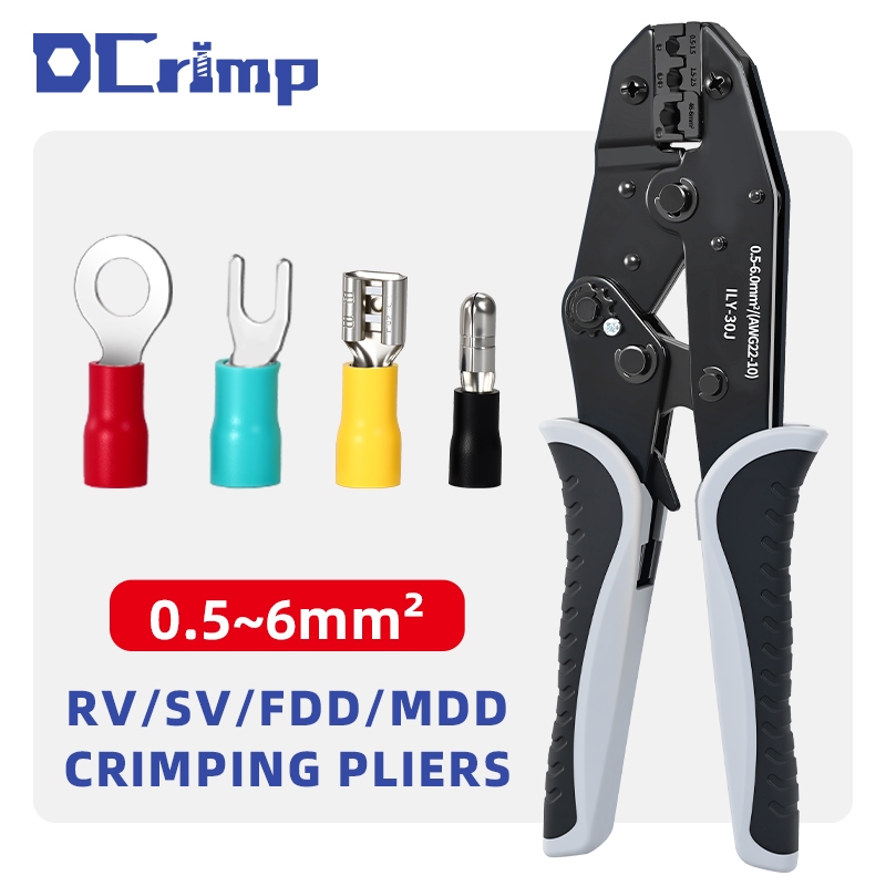 ILY-30J ฉนวนขั้ว CRIMPING คีม, 9 นิ้วประเภทวงล้อ, RV เย็น CRIMPING Terminal Crimper, SV CRIMPING Tool