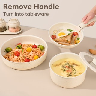 JEETEE 【ถอดออกได้ 】ชุดเครื่องครัว เซรามิก&หินแกรนิต 5/17ชิ้น…