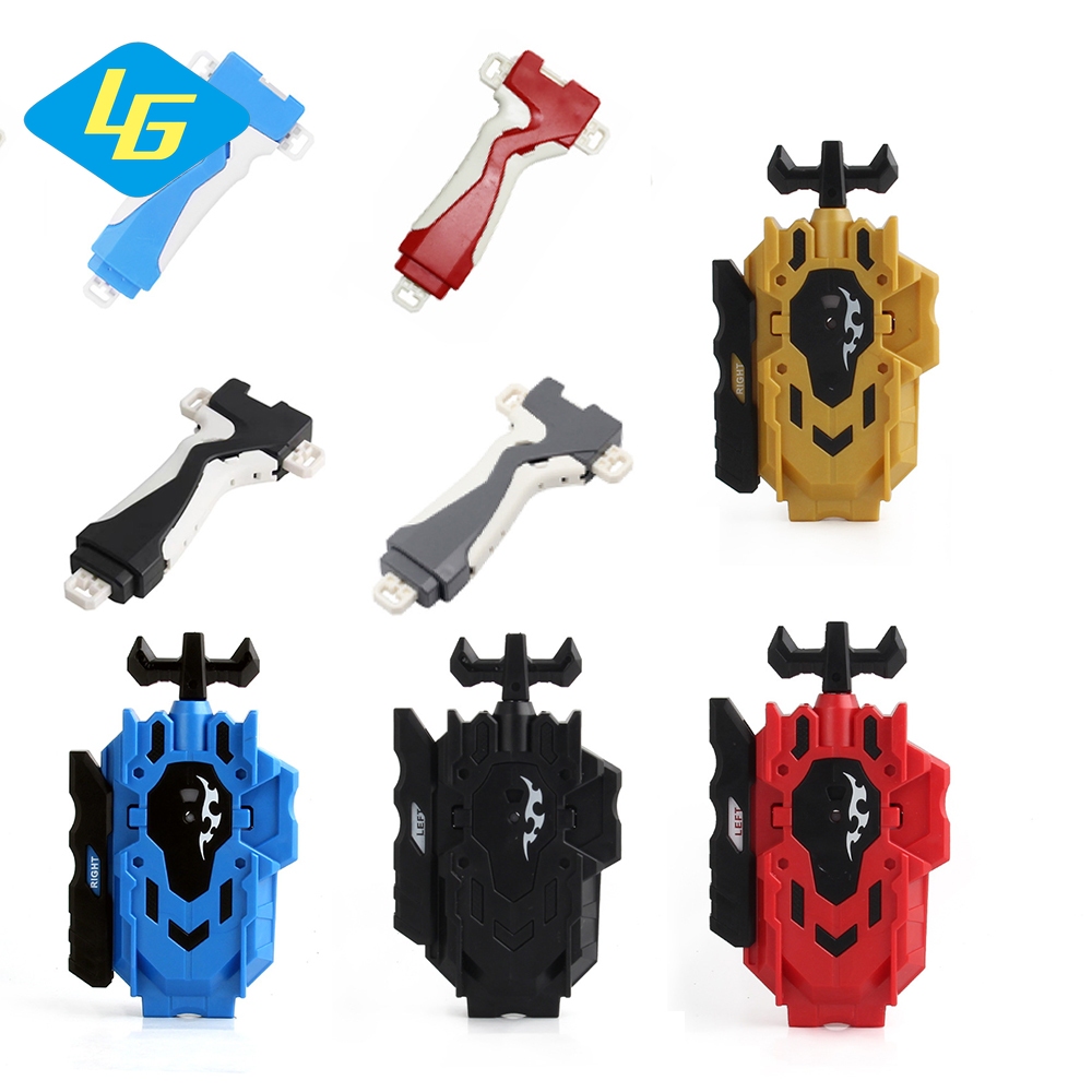 Beyblades Burst Launcher เปลวไฟซ้ายขวา Spinning String Launcher Bey LR Starter Grip