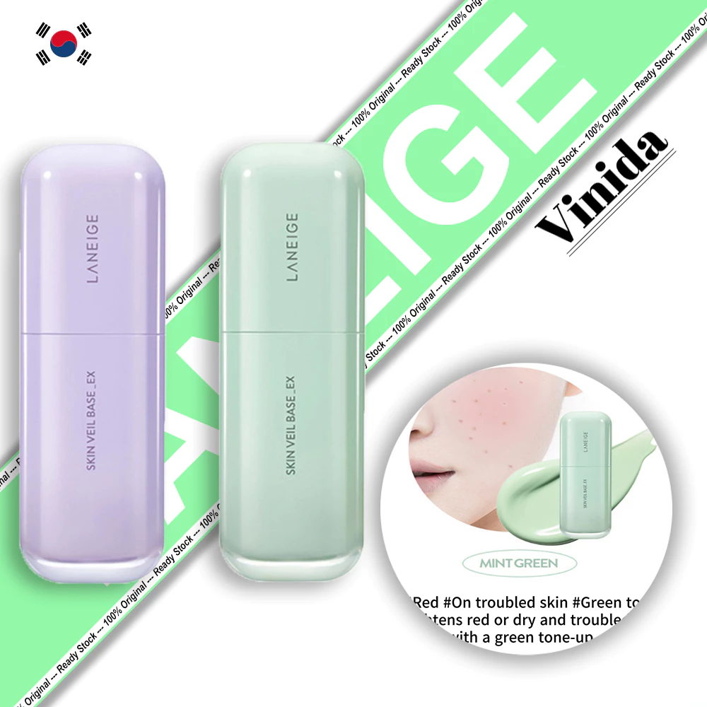 LANEIGE Skin Veil Base EX 30ml เบสเมคอัพ ที่คิดค้นเฉดสีพิเศษมาสำหรับผิวผู้หญิงเอเชียโดยเฉพาะ