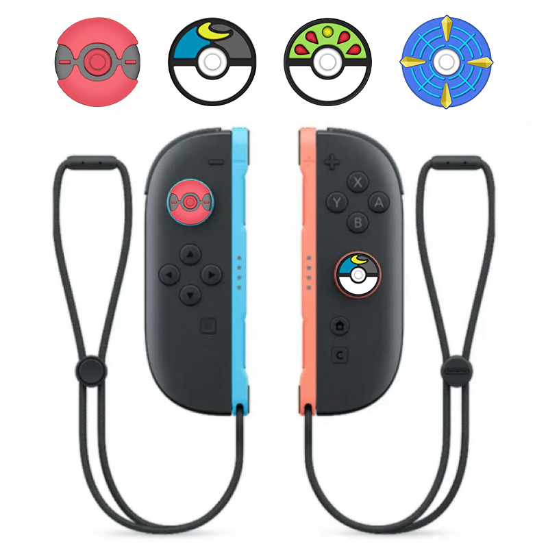 Thumb Grips ใช้งานร่วมกับ Nintendo Switch 2,ซิลิโคนนุ่มจอยสติ๊ก Grips ปุ่มสําหรับ SWITCH 2 Joy-Con - รูปที่ 6