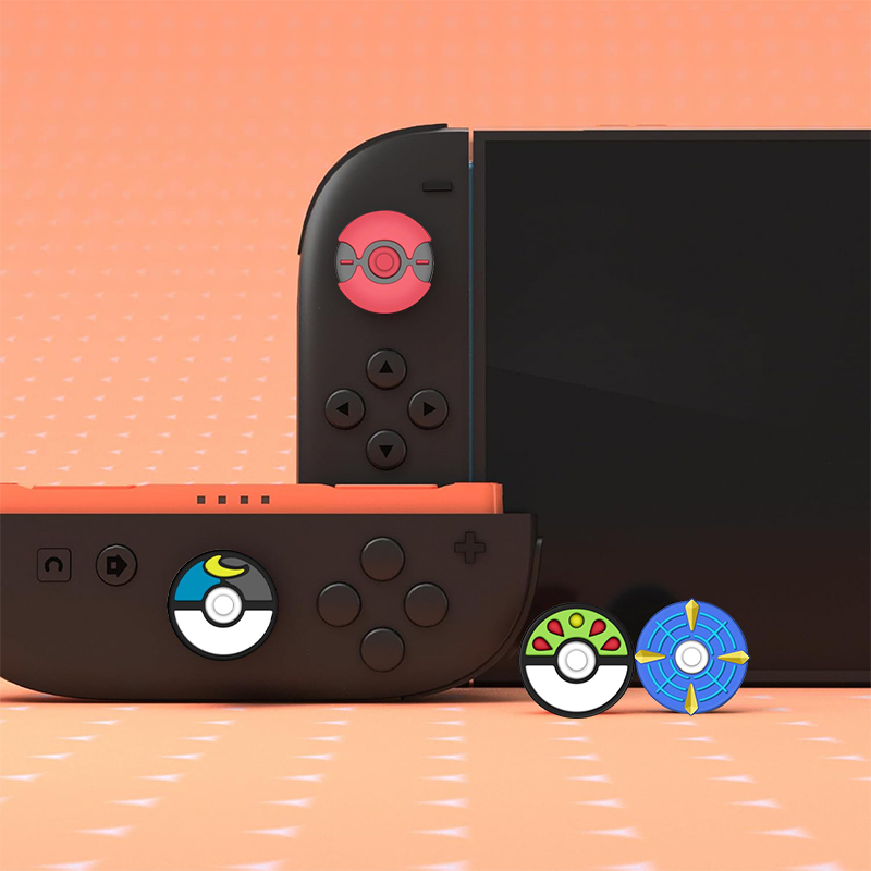 Thumb Grips ใช้งานร่วมกับ Nintendo Switch 2,ซิลิโคนนุ่มจอยสติ๊ก Grips ปุ่มสําหรับ SWITCH 2 Joy-Con - รูปที่ 7