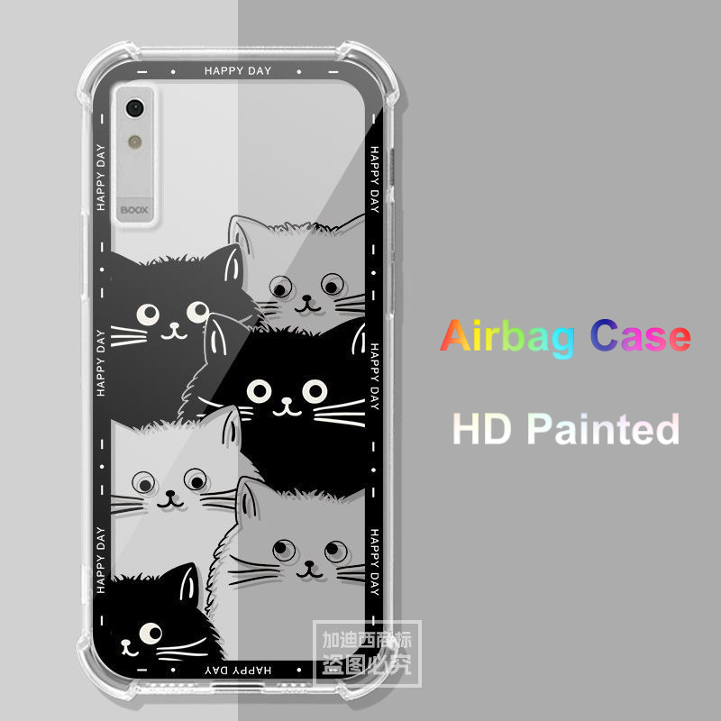 สําหรับ Boox Palma 2 Pro เคสโทรศัพท์สําหรับ Boox Palma2 Pro โปร่งใสรวมทุกอย่าง TPU สี่มุม Anti-fall ซิลิโคนนุ่มสําหรับ Boox Palma 2Pro