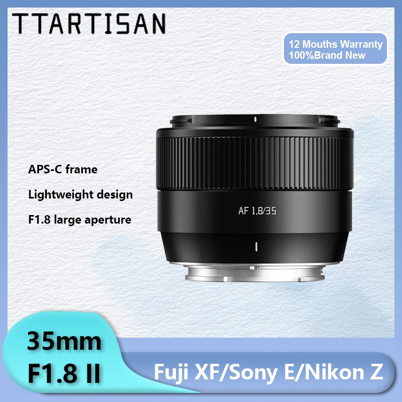 TTArtisan 35mm F1.8 II Mark II Auto Focus เลนส์กล้อง APS-C รูรับแสงขนาดใหญ่สําหรับ Fuji X Fujifilm X