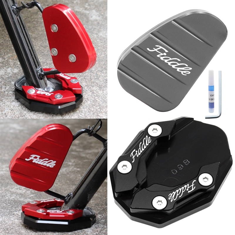 สําหรับ SYM Fiddle 4 5 125 150 Fiddle5 Fiddle4 Fiddle150 Fiddle125 อุปกรณ์เสริมขาตั้งขยายแผ่น Kickst