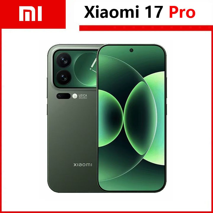 สมาร์ทโฟน Xiaomi 17 Pro 5G 6.3 นิ้ว AMOLED 120Hz Snapdragon 8 Elite Gen 5
