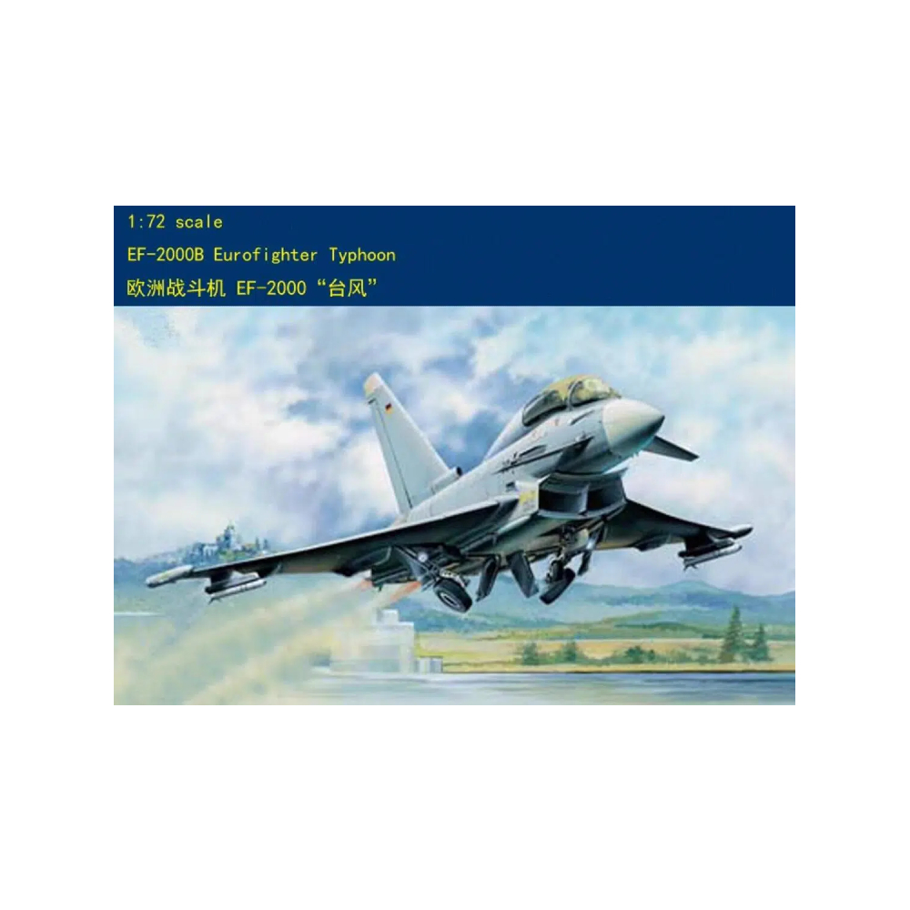 Hobbyboss 1/72 80265 EF-2000B Eurofighter Typhoon Model Kit
