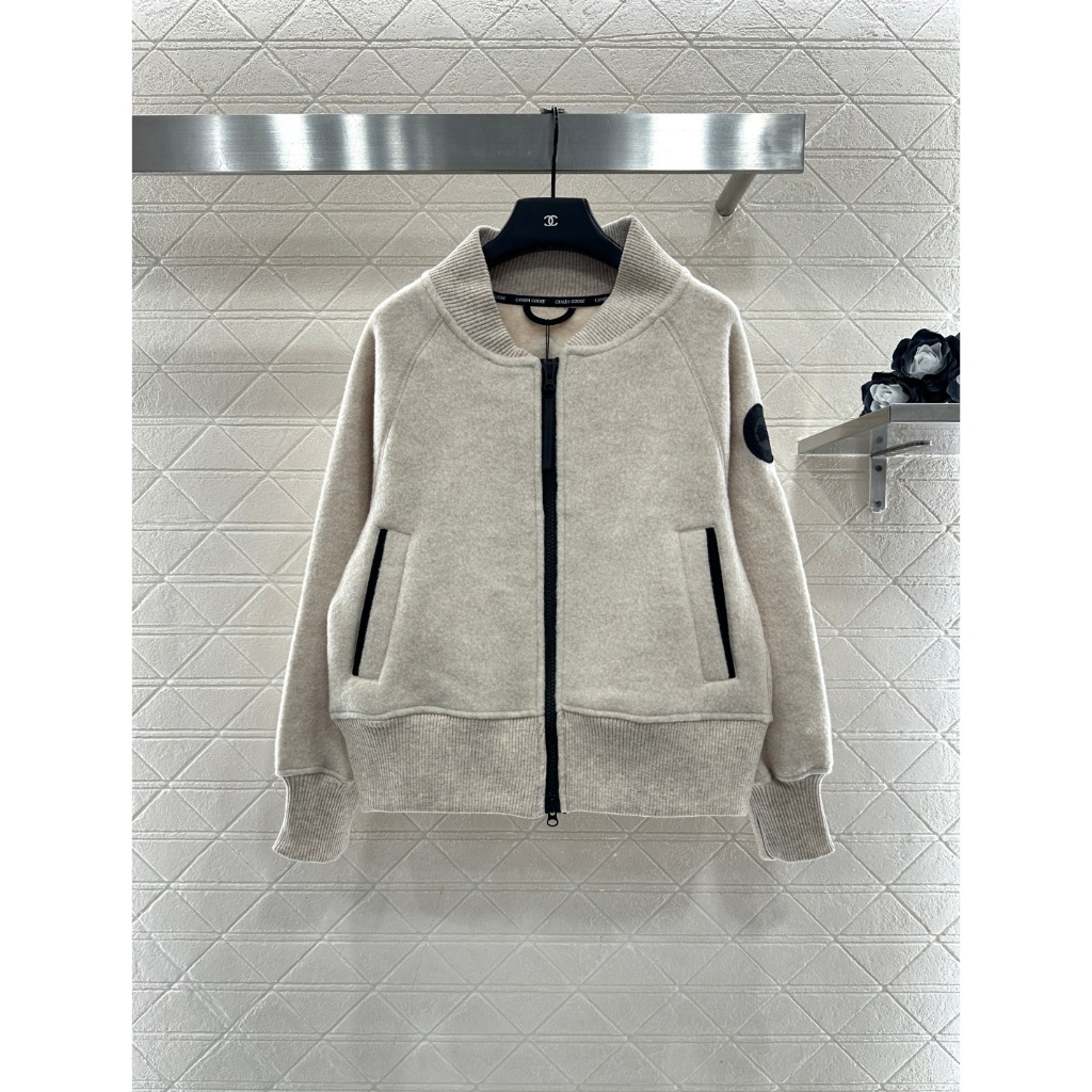 2025 เสื้อแจ็คเก็ตสีขาวแขนยาวผู้หญิง Ca ล่าสุด Size:SL yCc