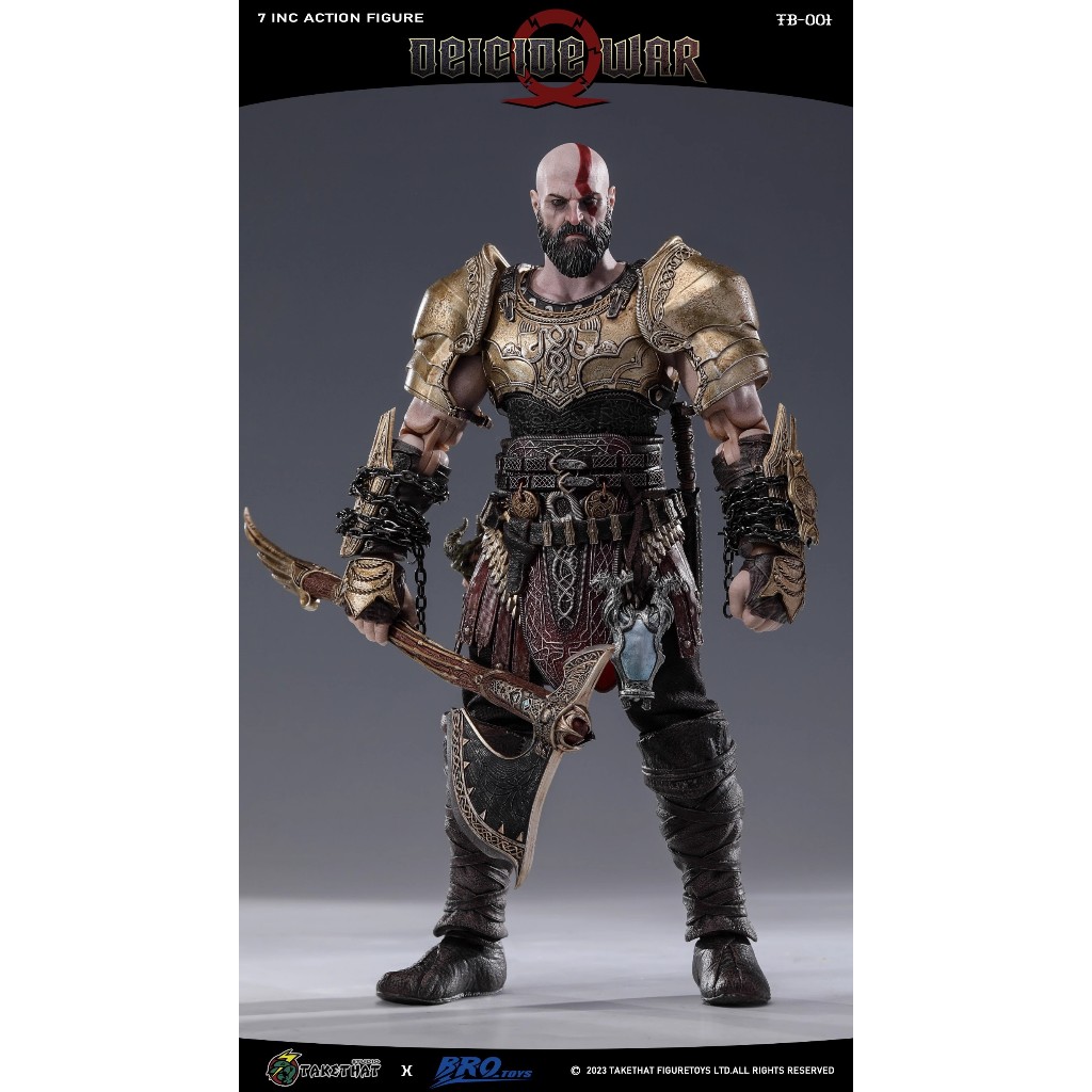 Brotoys x Takethats God of War II Kratos Action Figure