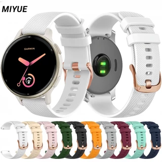 สําหรับผู้เบิกทาง Garmin 70/170/570 42 มม./165/158/55 สายนาฬิกา Forerunner 645/245/Venu 4 41 มม.ซิลิโคนสําหรับ Garmin Vivoactive 5/3/VenuSQ2 เปลี่ยนสร้อยข้อมือ Garmin