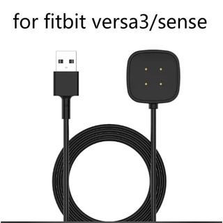 USB/TYPE C สายชาร์จเร็วสําหรับ Fitbit smartwatch Sense 1/2 Versa 3/4 สายชาร์จสําหรับแท่นชาร์จ Cradle