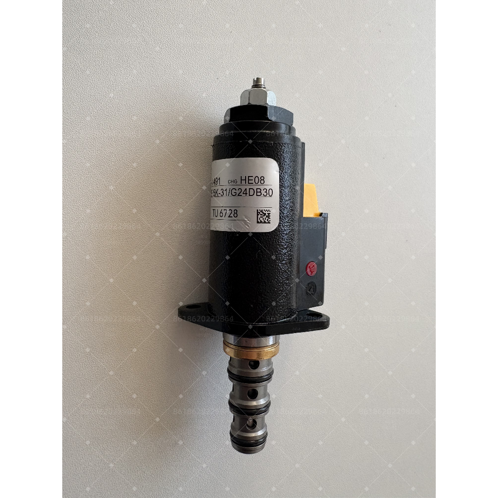 G24DB30 Excavator อุปกรณ์เสริม Carter 320BC Safe Locking Rotary Solenoid Valve 121-1490