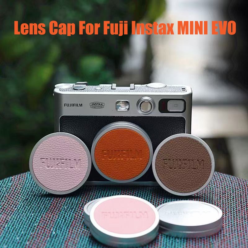 ซองหนัง PU สําหรับ Fujifilm Instax MINI EVO ป้องกันกระเป๋า Body MINI EVO สายคล้องฝาครอบเลนส์