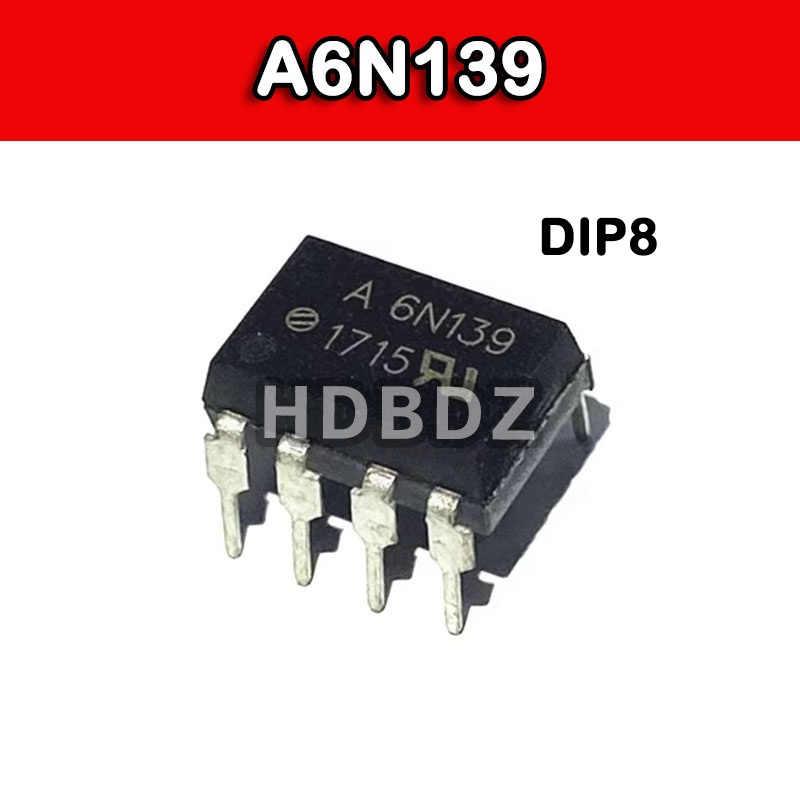 5~10PCS A6N139 SOP8 DIP8 HCPL-6N139 ชิปถ่ายรูป IC SMD