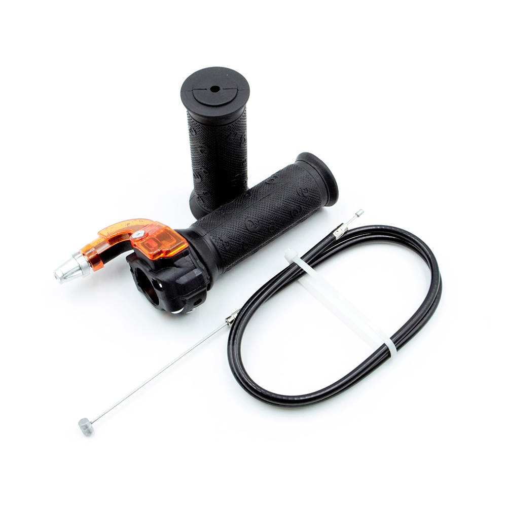 7/8 "22mm Twist คันเร่ง Accelerator Grip สําหรับ 47cc 49cc Mini Pit Dirt ATV Quad Pocket Motorized จักรยานอะไหล่รถจักรยานยนต์