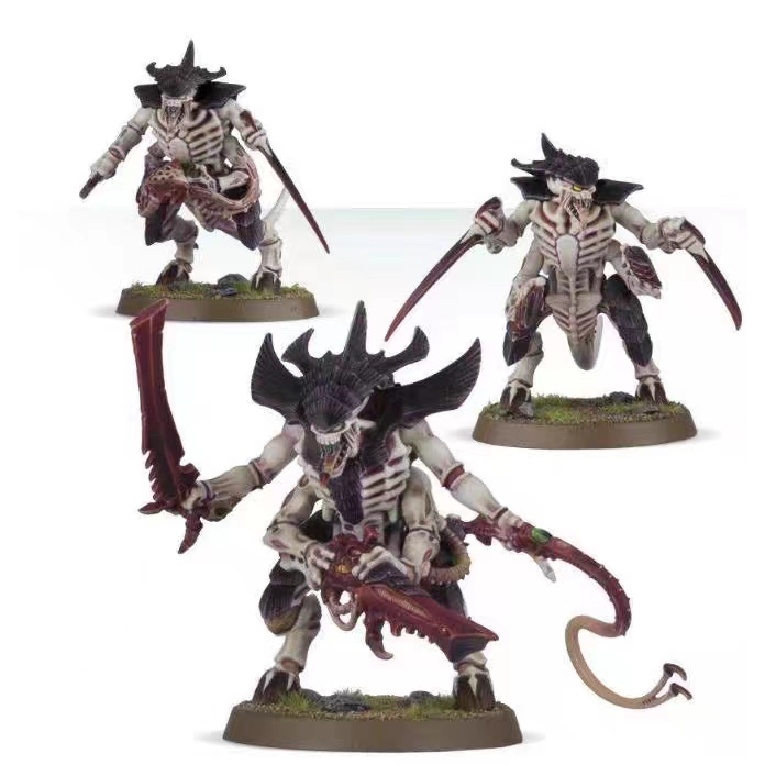 E394 Tyrant Samurai Tyrant Worms ต้องประกอบสีตัวเอง