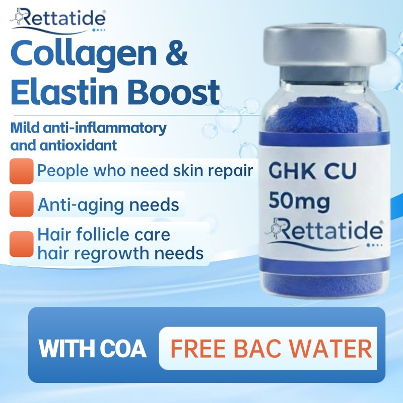 Rettatide GHK-Cu 50/100mg ครบชุด - Anti-Aging & Acne-Fighting สูตรเฉพาะที่