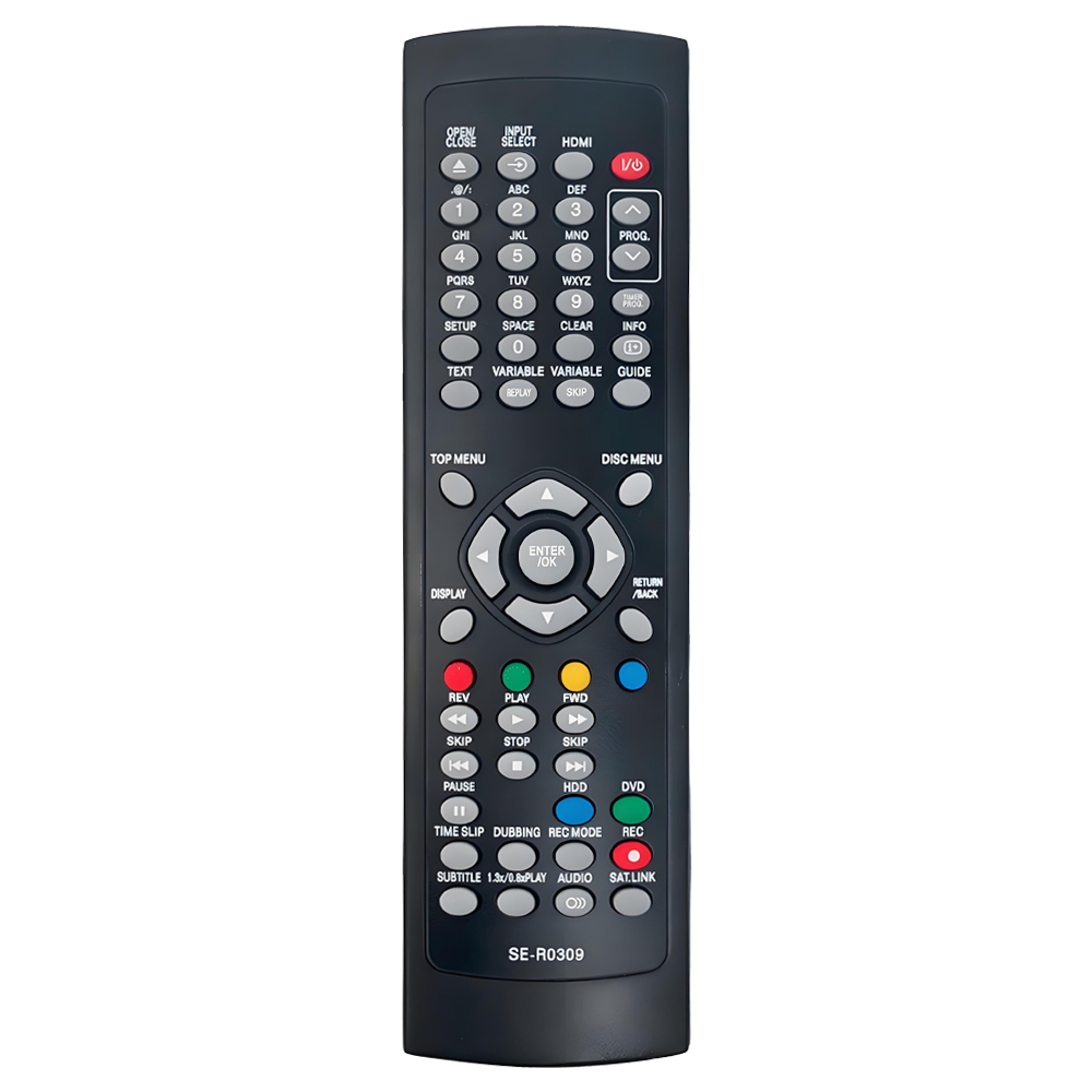 SE-R0309 รีโมทสําหรับ Toshiba HDD DVD Video Recorder RD-88DTKB RD-98DTKB