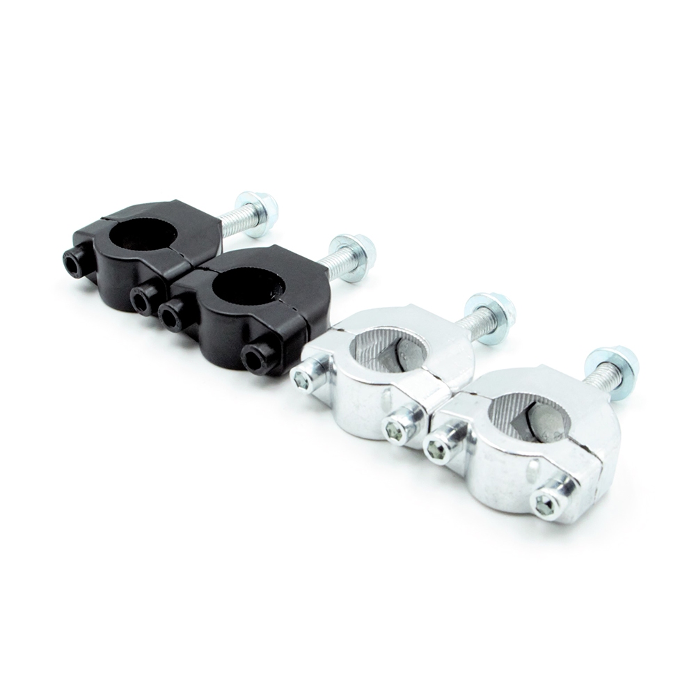 รถจักรยานยนต์ 7/8 22 มม.Handlebar Bar Risers Mount Bracket Clamp Taper สําหรับ 2 จังหวะ 47 49cc กระเป๋าจักรยาน Mini Moto Dirt Bike อะไหล่