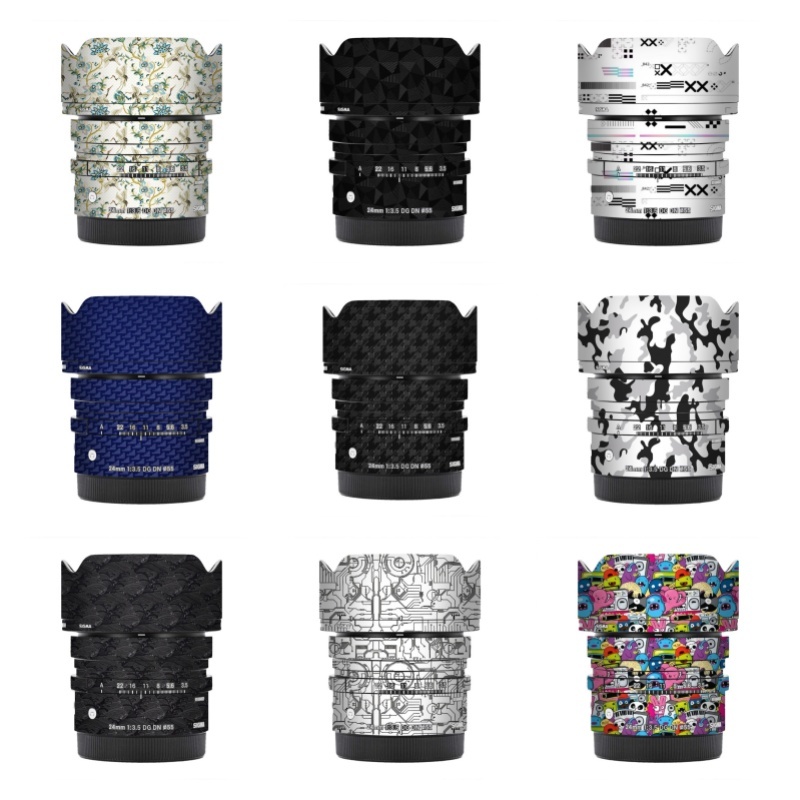 ฟิล์มป้องกันเลนส์ Sigma เหมาะสำหรับเลนส์ Sigma 24F3.5DG DN สำหรับเมาท์ Sony, ฟิล์มป้องกัน, สติกเกอร์