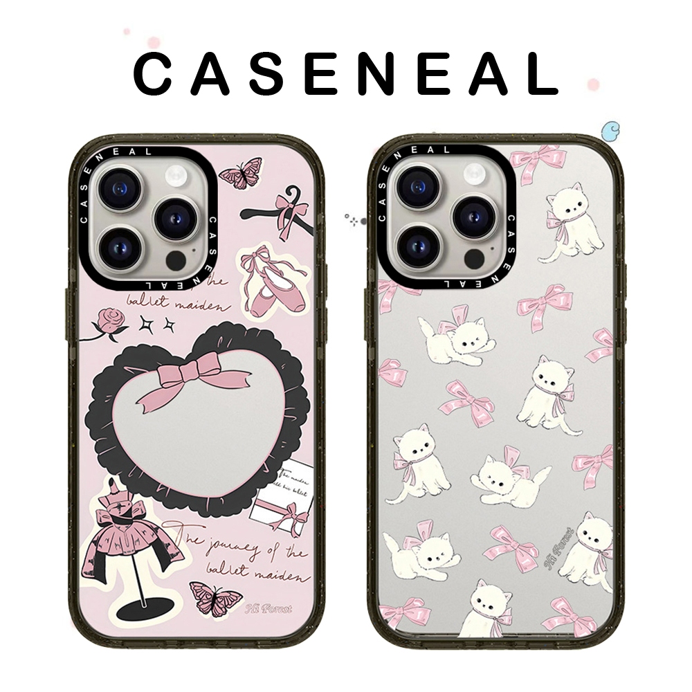 CASENEAL Forest Morningโพสต์คุณภาพสูงอะคริลิคเคสโทรศัพท์เหมาะสําหรับiPhone 17ProMax 17pro 17 air 16promax 16 15promax 15 14promax 13 13Promaxแฟชั่นAnti Drop Hard Case